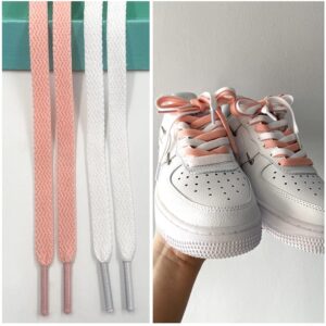 Gorilla Guard Air Force 1 '07 LX Peach-White Laces 465438