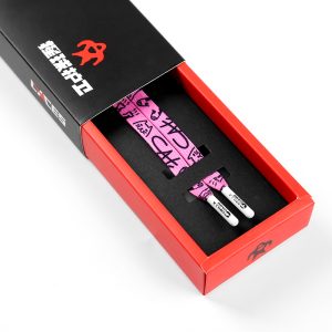 Gorilla Guard Air Jordan 1 High OG Pink Cats Laces Grey 464166