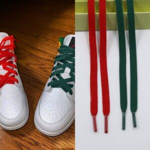 Gorilla Guard Air Jordan 1 Red-Green Laces 469500