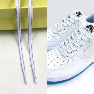 Gorilla Guard Nike Air Force 1 Blue Rim Laces 467650