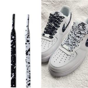 Gorilla Guard Nike Air Force 1 Ink BW Laces 468909