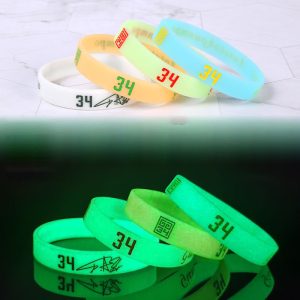 Jinduo Antetokounmpo Logo Glow 4 Bracelet Set 435792