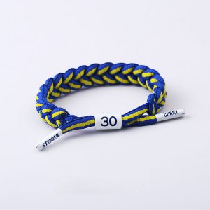 Jinduo Curry Blue Braided Bracelet 426007