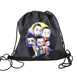 Backpack-bag Jinduo Curry Cartoon Black Bag 427693