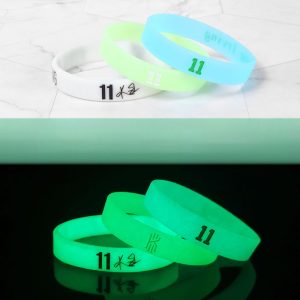 Jinduo Irving Logo Glow 3 Bracelet Set Green 435752