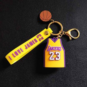 Jinduo James Jersey Set Keychain White 431833