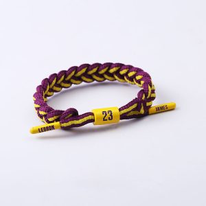 Jinduo James Purple Braided Bracelet 426005