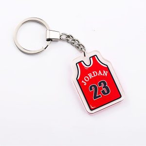 Jinduo Jordan 23 Star Keychain White 423462