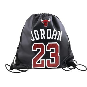 Jinduo Jordan Jersey Black Bag White 427715