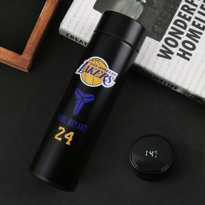 Jinduo Lakers Kobe Black Thermos Water Bottle 432055