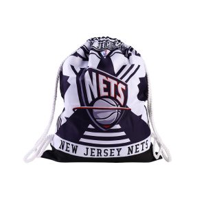 Jinduo New Jersey Nets Logo Bag Brown 423196