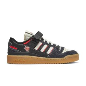 Midwest Kids x adidas Forum Low Black Gum Sneakers GW0035