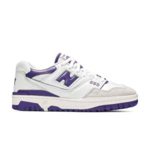 New Balance 550 White Purple Sneakers BB550WR1