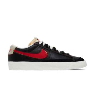 Nike Blazer Low '77 Premium Removable Swoosh - Black DH4370 001