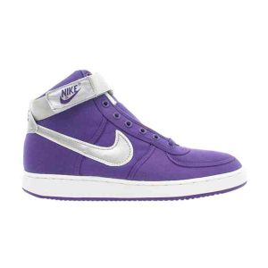 Nike Vandal Canvas Varsity Purple Metallic Silver Sneakers 305607 501