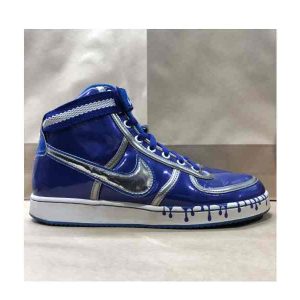 Nike Vandal High Premium Concord Mtllc Silver Sneakers 314246 401