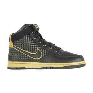 Nike Vandal High Premium GS Black Metallic Gold 317953 001