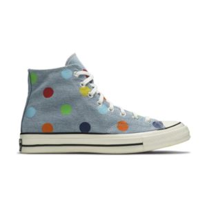 Tyler The Creator x Converse Chuck 70 High Polka Dots Sneakers White 170011C