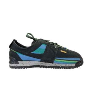 Union LA x Nike Cortez Black Blue Sneakers DR1413 001