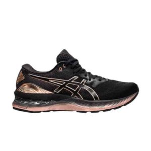 Sneakers Wmns ASICS Gel Nimbus 23 Platinum Black Rose Gold White 1012B013 001