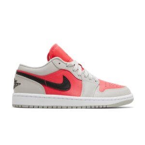 Wmns Air Jordan 1 Low Light Iron Ore Siren Red Red DC0774 060