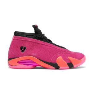 Wmns Air Jordan 14 Retro Low Shocking Pink Black DH4121 600