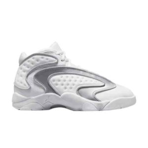 Wmns Air Jordan OG White Metallic Silver White CW0907 100