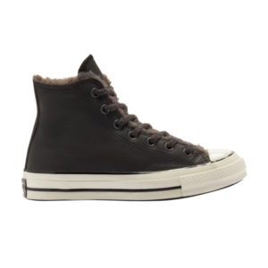 Sneakers Wmns Converse Chuck 70 High Cozy Club – Almost Black 569516C