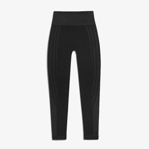 adidas Ivy Park Circular Knit 3-Stripes Tights Black Black 433940