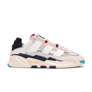 adidas Niteball Cream White Pink Tint Sneakers FW3317