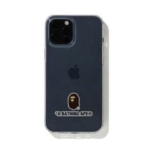 Protective case BAPE A Bathing Ape iPhone 12/12 Pro Case Clear Black 474837