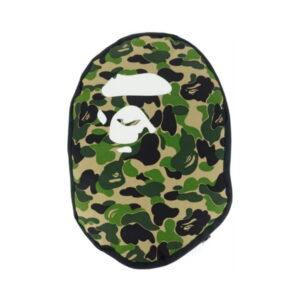 BAPE ABC Camo Apehead Pillow Green Green 484324