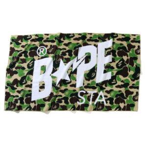 Towel BAPE ABC Camo Bapesta Beach Towel Green Green 485151