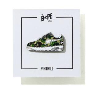 BAPE ABC Camo Bapesta Pintrill Pin Green Green 485168