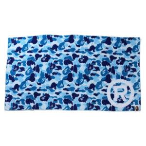 Towel BAPE ABC Camo Beach Towel Blue Blue 485191