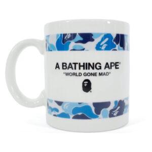 Mug BAPE ABC Camo Ceramic Mug Light Blue Light Blue 486147