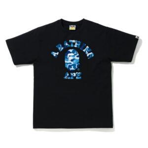 BAPE ABC Camo College Tee (SS21) Black/Blue Blue 486247