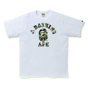 BAPE ABC Camo College Tee (SS21) White/Green White/Green 486197