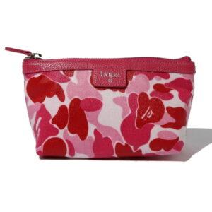 BAPE ABC Camo Cosme Pouch Pink Pink 486271