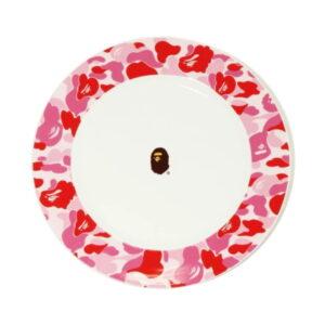 Plate BAPE ABC Camo Dishes Pink Pink 486336