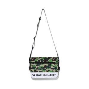 Shoulder Bag BAPE ABC Camo Double Strap Bag Green Green 487907