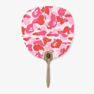 Fan BAPE ABC Camo Japanese Fan Pink Pink 488622