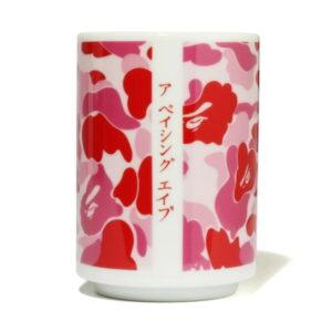 BAPE ABC Camo Japanese Tea Cup Pink Pink 489047