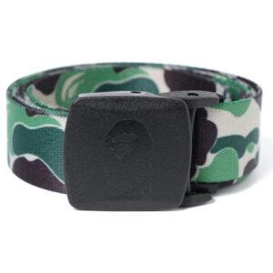 Belt BAPE ABC Camo Long GI Belt Green Green 489067