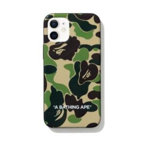 Protective case BAPE ABC Camo iPhone 12 Mini Case Green Blue 488612