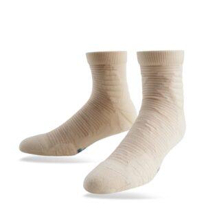 Sports socks Ehot Ace Beige Quarter Socks Brown 480036