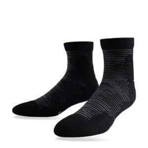 Sports socks Ehot Ace Black Quarter Socks Blue 480097