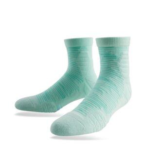 Sports socks Ehot Ace Green Quarter Socks White 480134