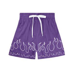 Sports shorts Ehot Flames Purple Shorts 487814