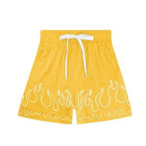 Sports shorts Ehot Flames Yellow Shorts 487830